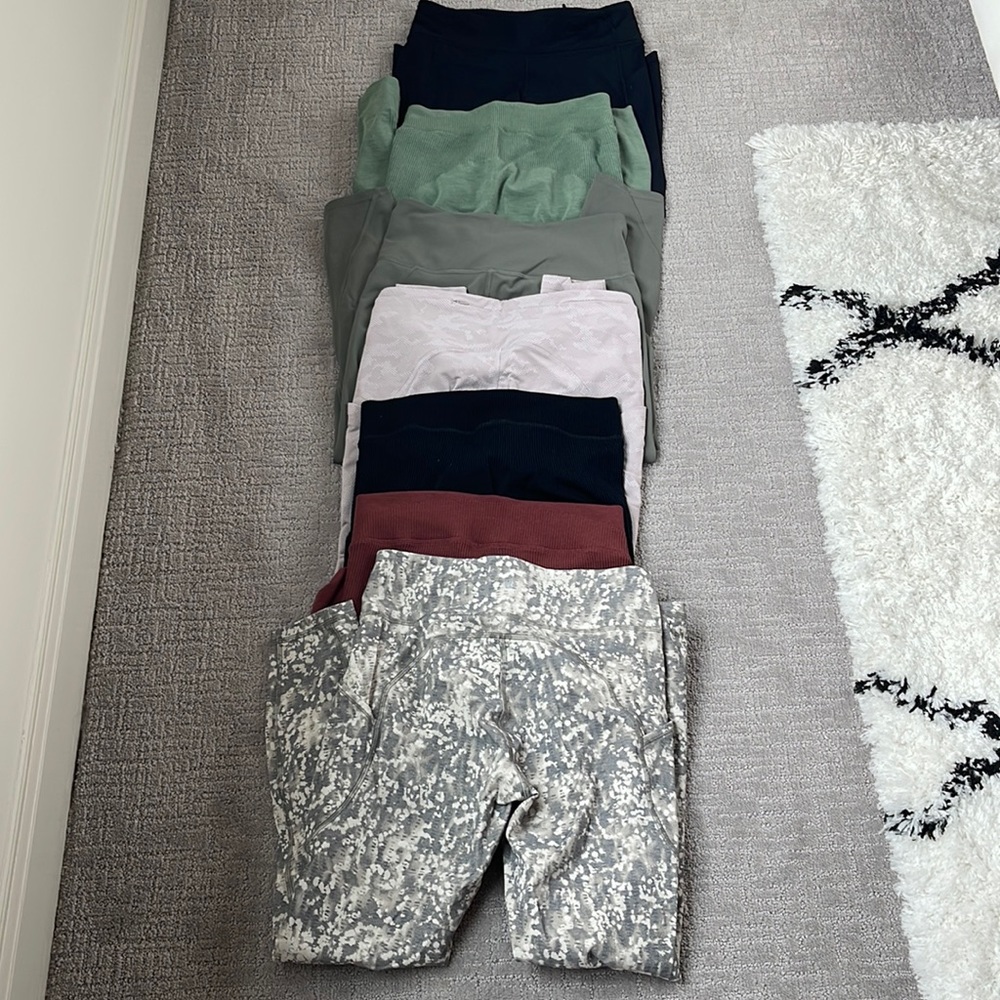 Bundle of 7 Lululemon leggings! ❤️